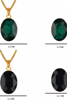 Black necklaces