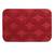  Ultra Soft Microfiber Polyester Red Regular Bath Mat Set (Bathmat 15 x 24 inches, Contour 15 x 16 inches, Pack of 2)