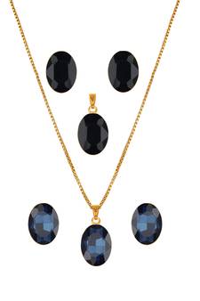Black necklaces