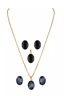 Black necklaces