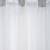 Lushomes Polyester White Melody Sheer Window Curtains (54 x 60 inches, Single pc)