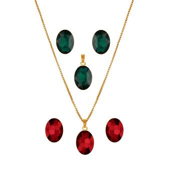 Red necklaces 1