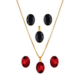 Red necklaces 1
