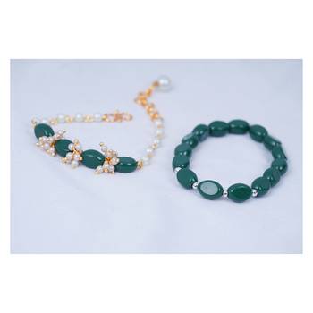 Green mangalsutra 1