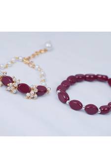 Maroon mangalsutra