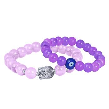 Purple bracelets 1