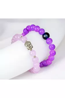 Purple bracelets
