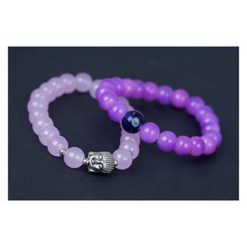 Purple bracelets 4