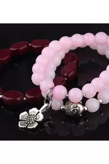 Pink bracelets