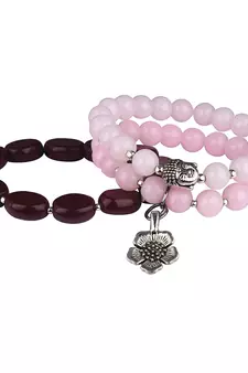 Pink bracelets