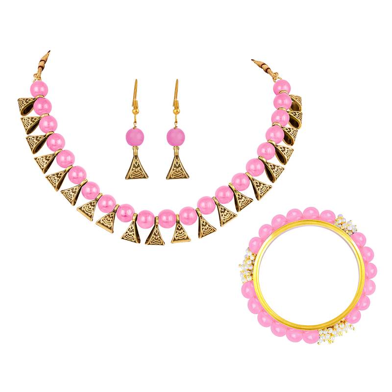 Pink jewellery-combo