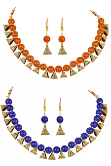 Orange jewellery-combo