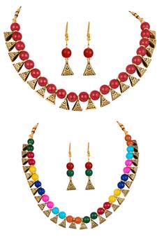 Multicolor jewellery-combo