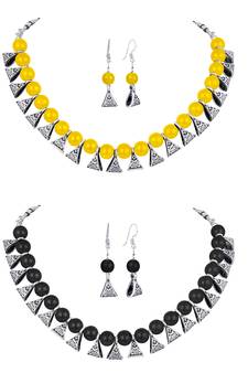 Yellow jewellery-combo