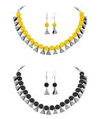 Yellow jewellery-combo