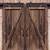  Digital  Wooden Door, 7.5 Feet Designer Premium Curtain with 10 Eyelets, Size: 72x82 inches (Single pc)