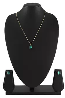 Green necklaces