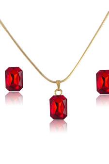Red necklaces