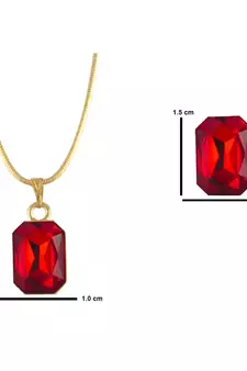 Red necklaces