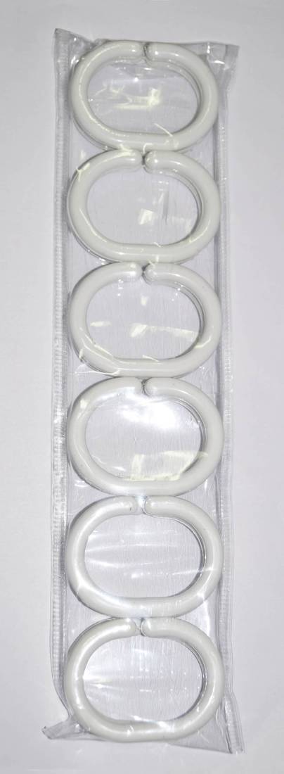 Lushomes Unidyed Peach Polyester Shower Curtain with 12 Plastic Eyelets Size: 72x80 inches (Single pc) (Non PVC)