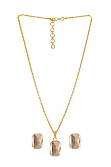 Gold necklaces