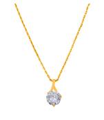 Gold necklaces