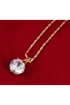 Gold necklaces