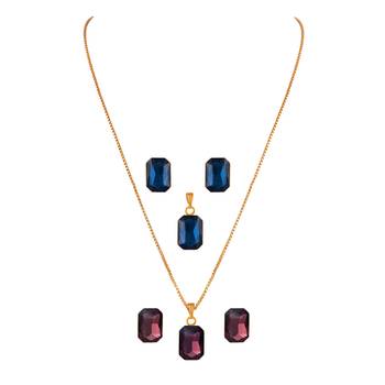 Blue necklaces 3