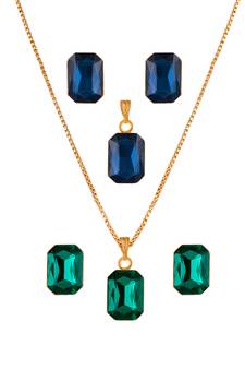 Green necklaces