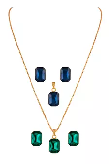 Green necklaces