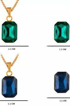 Green necklaces