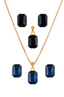 Blue necklaces