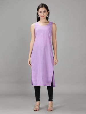Mauve embroidered georgette chikankari-kurtis 3