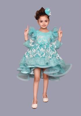 Aqua Blue Fancy Dress 2