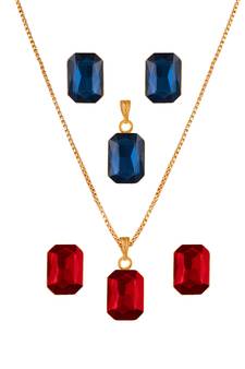 Red necklaces