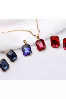 Red necklaces