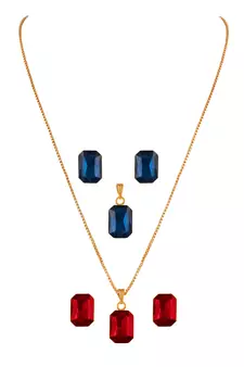 Red necklaces