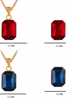 Red necklaces