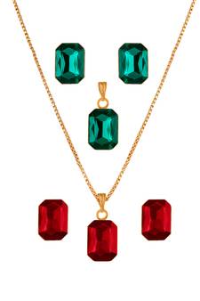 Red necklaces