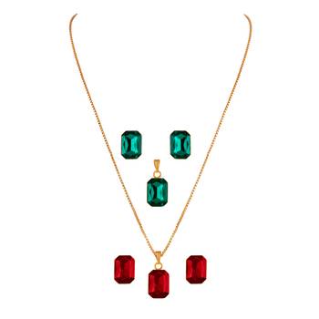 Red necklaces 3