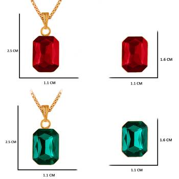 Red necklaces 4