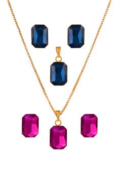 Pink necklaces