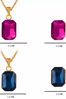 Pink necklaces