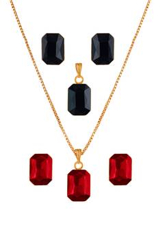 Red necklaces