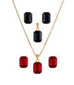 Red necklaces