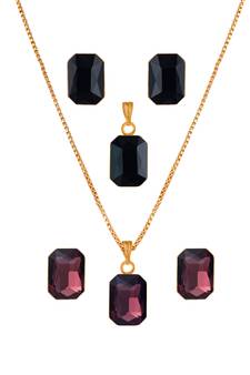 Black necklaces