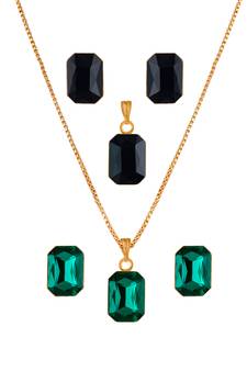 Green necklaces