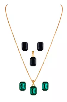 Green necklaces