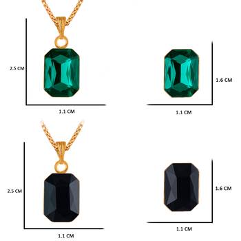 Green necklaces 4