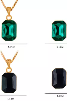 Green necklaces